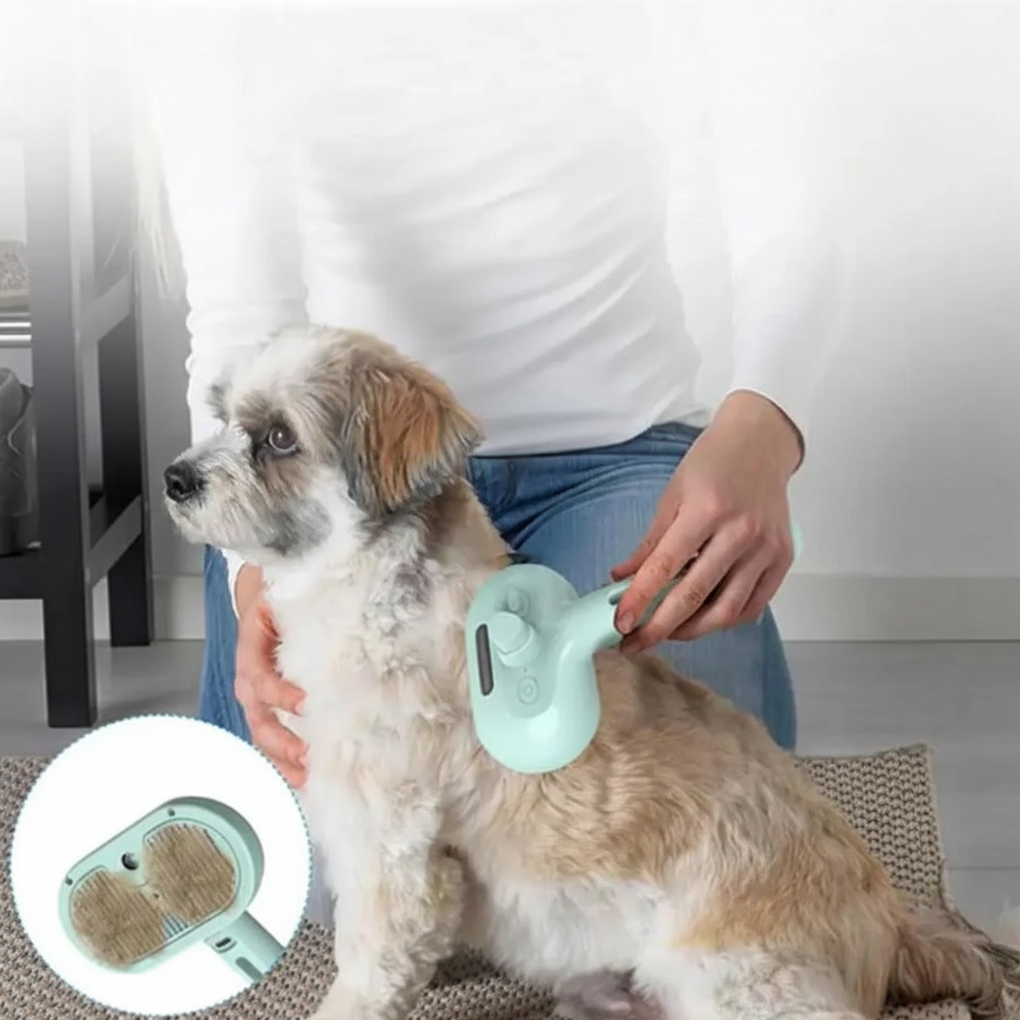SteamBrush™ – Brosse Anti-Poils pour Chien & Chat