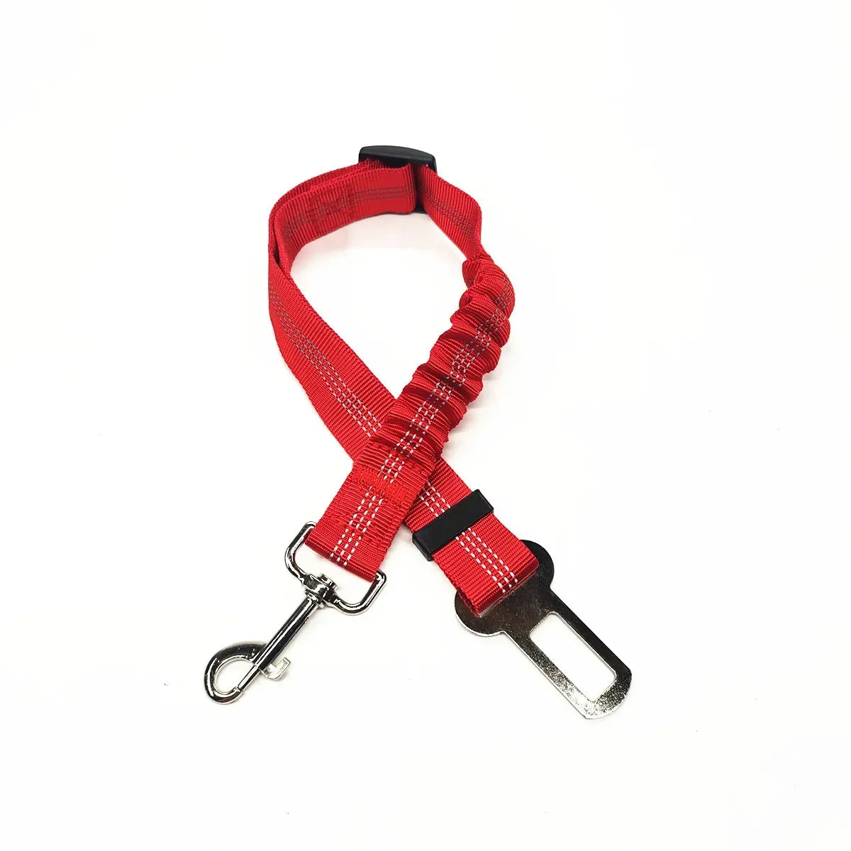 🐶 Ceinture de sécurité réglable pour chien et chat – Voiture (harnais sécurisé)