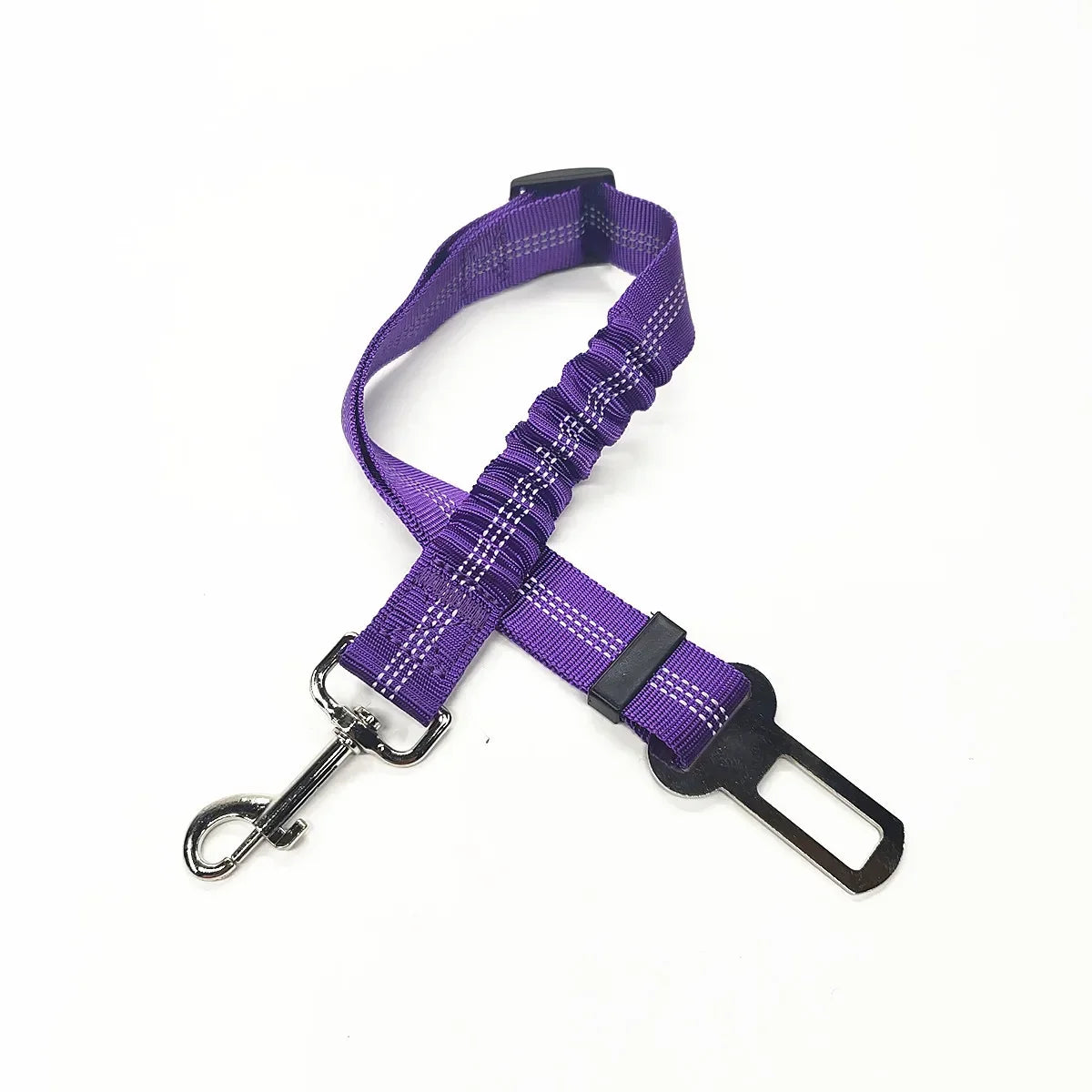🐶 Ceinture de sécurité réglable pour chien et chat – Voiture (harnais sécurisé)