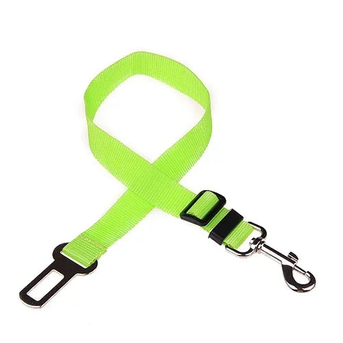 🐶 Ceinture de sécurité réglable pour chien et chat – Voiture (harnais sécurisé)