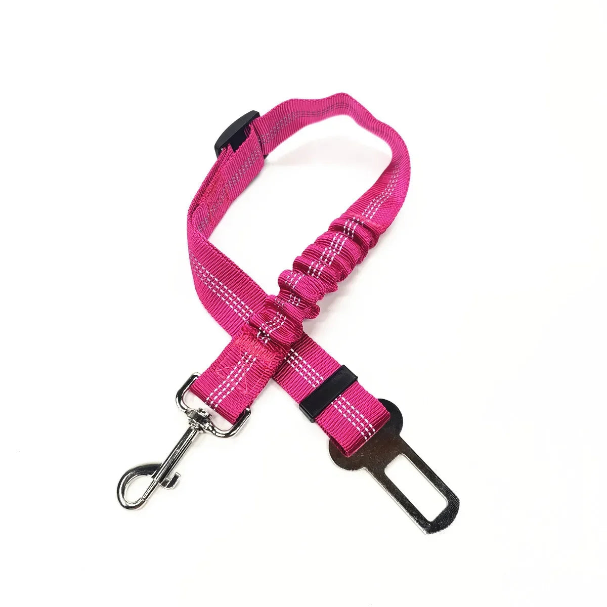 🐶 Ceinture de sécurité réglable pour chien et chat – Voiture (harnais sécurisé)