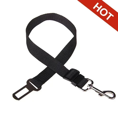 🐶 Ceinture de sécurité réglable pour chien et chat – Voiture (harnais sécurisé)