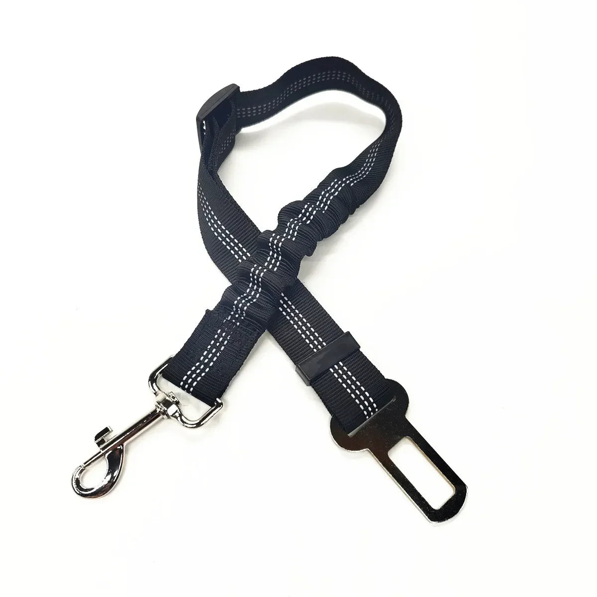 🐶 Ceinture de sécurité réglable pour chien et chat – Voiture (harnais sécurisé)