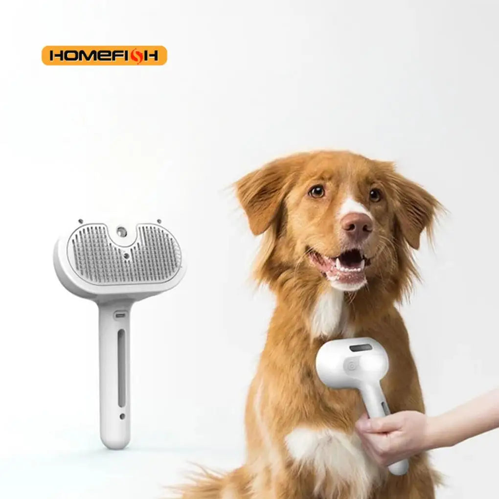 SteamBrush™ – Brosse Anti-Poils pour Chien & Chat