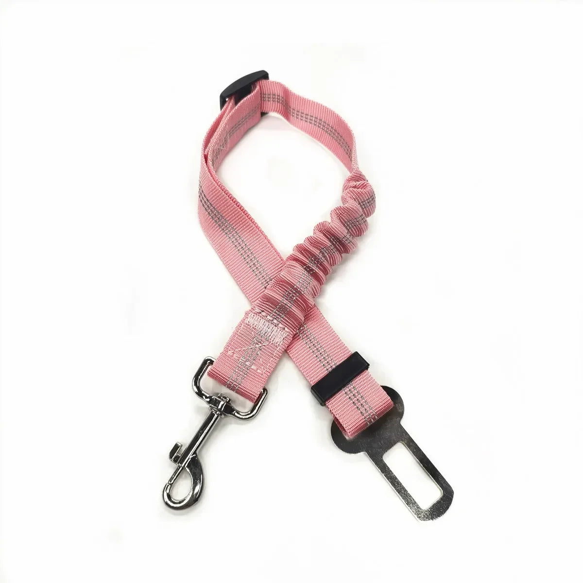 🐶 Ceinture de sécurité réglable pour chien et chat – Voiture (harnais sécurisé)