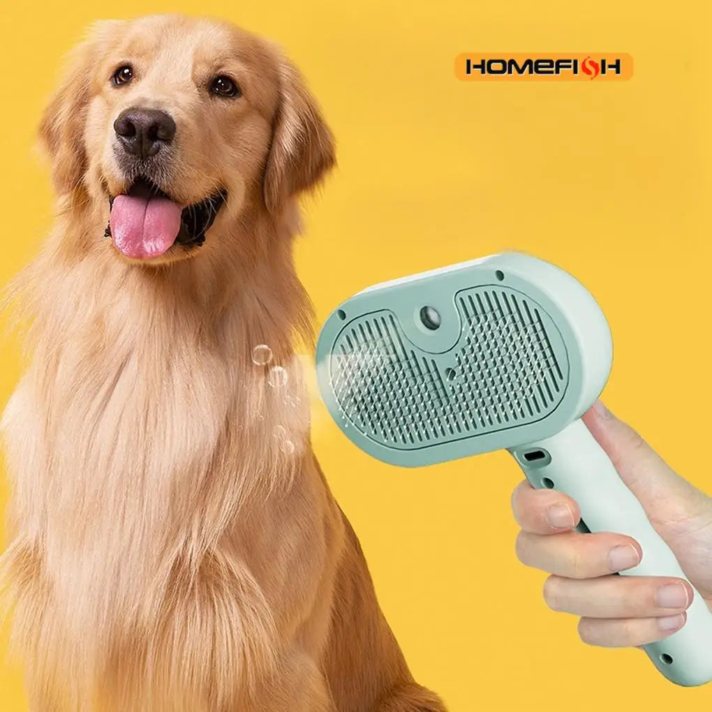 SteamBrush™ – Brosse Anti-Poils pour Chien & Chat