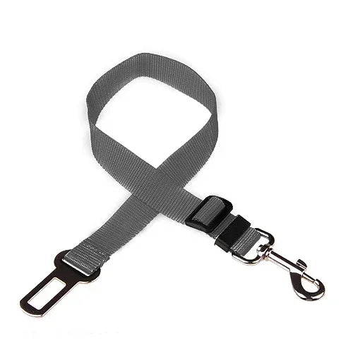 🐶 Ceinture de sécurité réglable pour chien et chat – Voiture (harnais sécurisé)