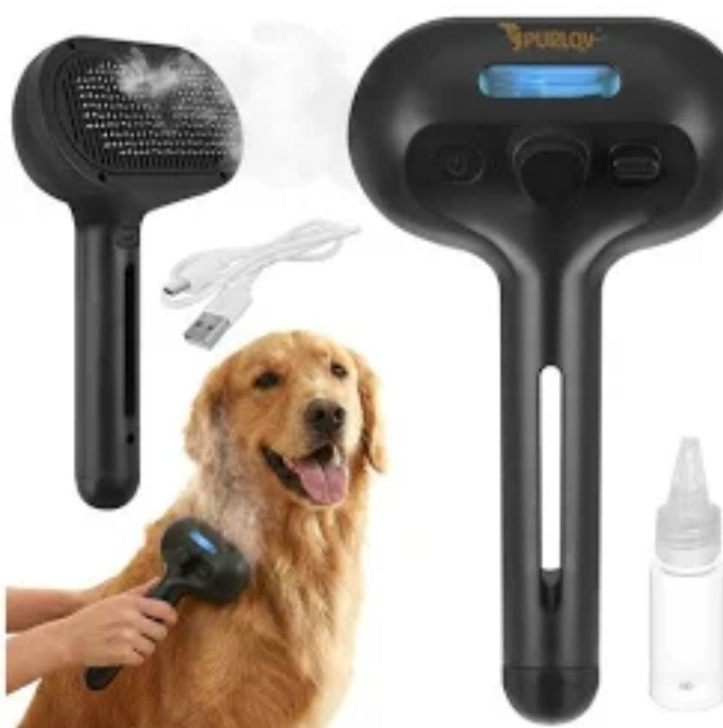 SteamBrush™ – Brosse Anti-Poils pour Chien & Chat